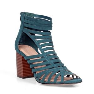 Otto-07 Strappy Women's Chunky High Heel Sandals